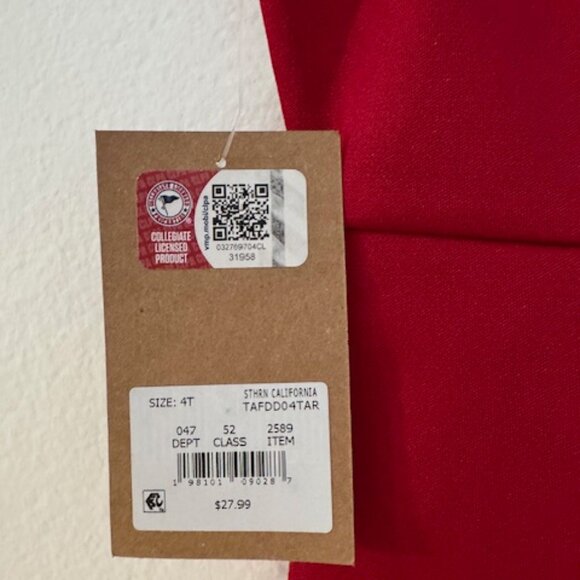 USC Toddler Cheerleader Dress - Size 4T (New with Tags) - Picture 10 of 10